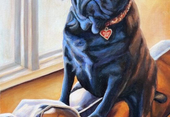 Peggy Sue Memorial Pet Portrait